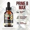 (1 Pack) Prime 8 Max Drops for Men Advanced Vitamin Max Supplement 30 Servings