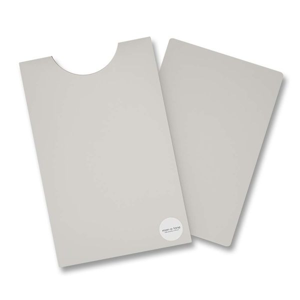 mon-o-tone Vertical Trash Bag Case, Gray
