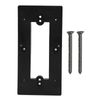 Universal Video Doorbell Mount Bracket, Mounting Bracket with Additional Utility, Compatible with Most Brands (Black)