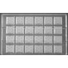 Chocolate mold for PC use (Japanese-pattern Seigai Wave 24 cavity mold)