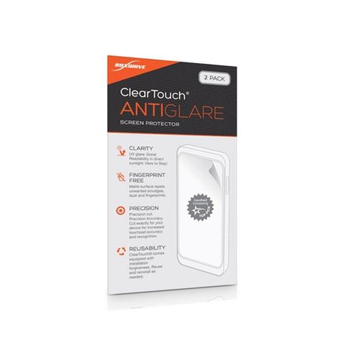 BoxWave Screen Protector Compatible with Clover Mini (3rd Gen) - ClearTouch Anti-Glare (2-Pack), Anti-Fingerprint Matte Film Skin