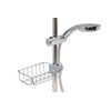 simplywire - Shower Caddy - Screw to Shower Rail - Drillless Bathroom Shelf - Chrome