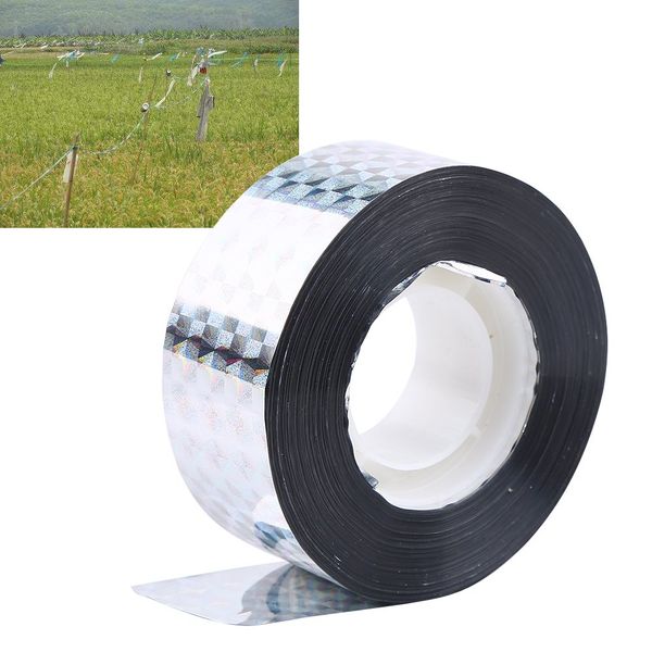 Bird Scare Tape, 90M Bird Repellent and Deterrent Visual Audible Reflective Scare Tape, Holographic Eco-friendly Bird Scare Ribbon, Protect Your Garden Crops from Bird Destroying