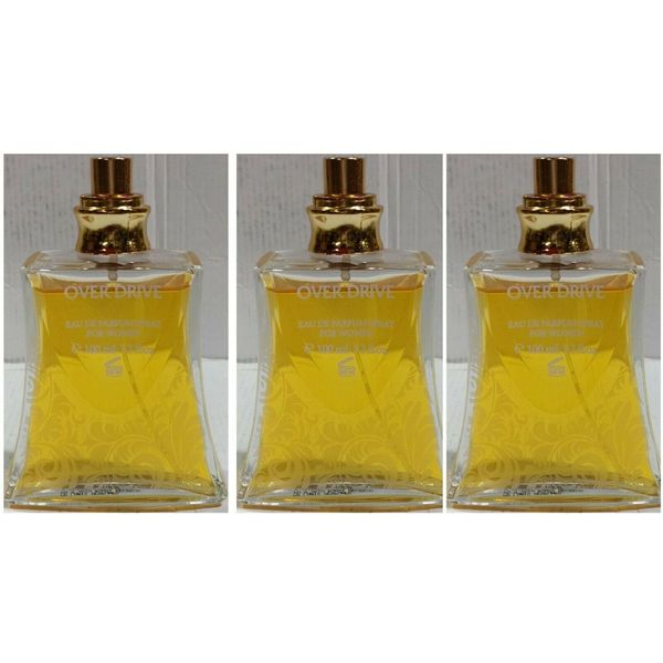 CREATION LAMIS OVER DRIVE EDP PERFUME 100ML - BOTTLE ONLY - 3 Bottles