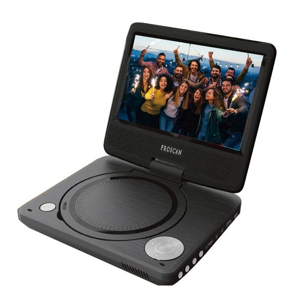 Proscan 7" Swivel Screen LCD Portable DVD Player - PDVD7040