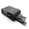 MÜHLE TRAVEL Black Leather Case Silvertip Fiber Modern Luxury Wet Shaving Set - Perfect for Every Day Use, Barbershop Quality Close Smooth Shave
