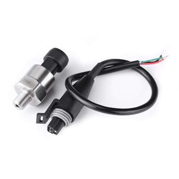 Pressure Transducer Sender Sensor for Oil Fuel 0.5-4.5V, Pressure Sender, 1/8...