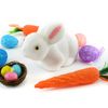 30PCs Easter Table Decorations Set - Easter Egg Chicks Bunny Ornaments Hunt Decorations, Easter Party Bunting, Spring Easter Day Supplies, Easter Home Table Decorations