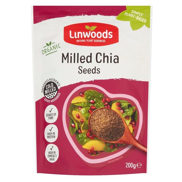 Linwoods Milled Chia Seed 200g - Pack of 6