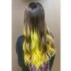 Seal Extensions, 20.5 inches (52 cm), 10 Pieces (20 P), Dark Light, Primary Color (YELLOW: Yellow)