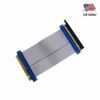 PCI-E 16X to 16X Riser Card Adapter Converter Extension Ribbon Cable