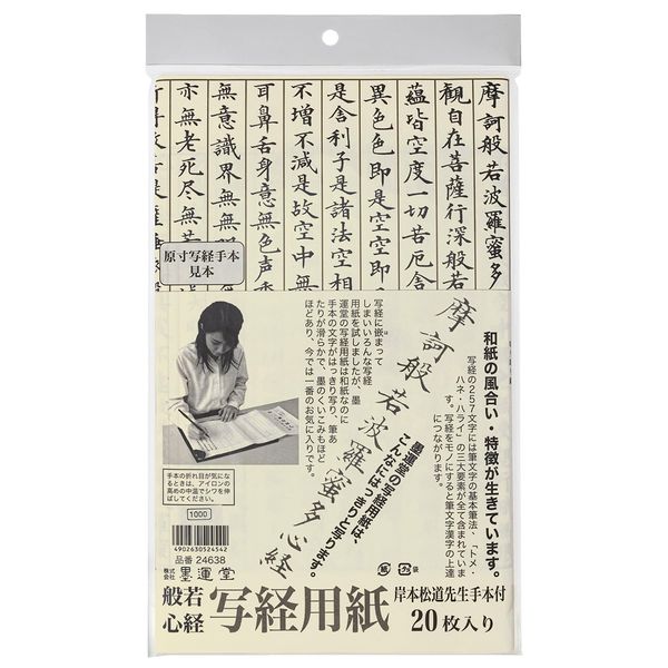 Sumikundo 24638 Sutra Paper Trifold with Model Included, White, 20 Sheets