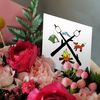 Greeting Card - Camp Fire Tent Fox Marshmallows - Camping
