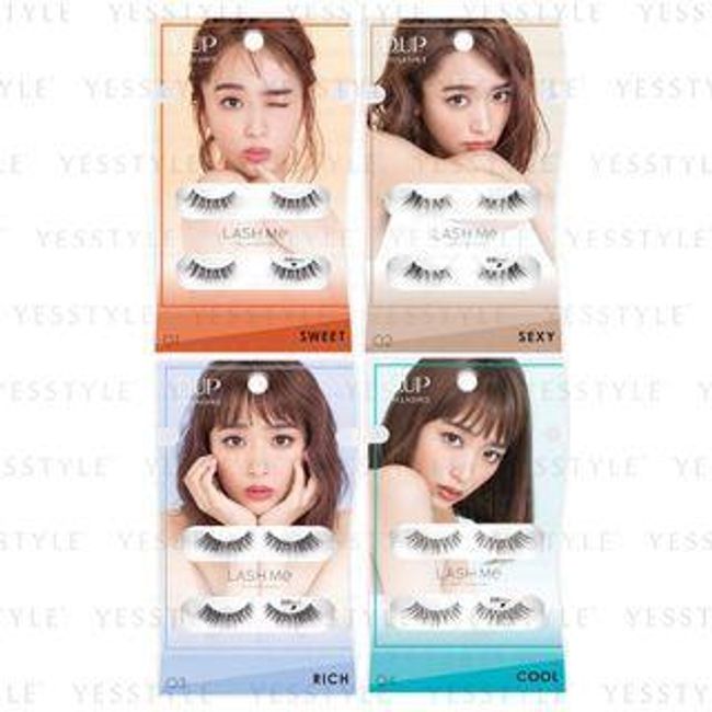 D-up - Lash Me Series Eyelashes 2 pairs - 5 Types