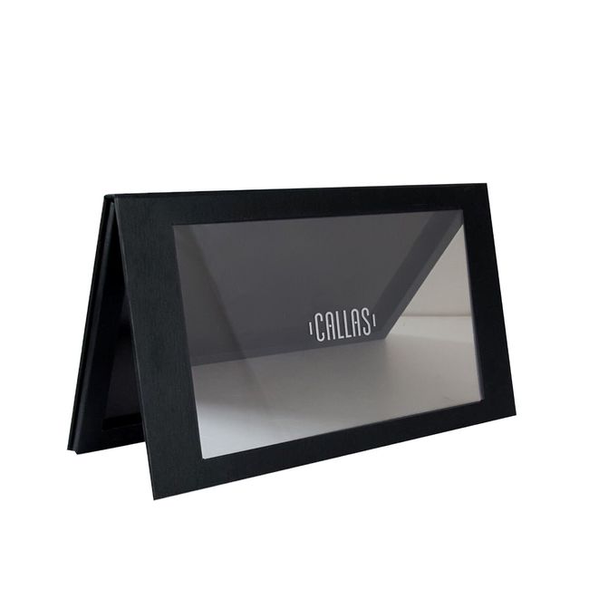 Callas Magnetic Makeup Palette (Window Type, Black, Extra Large) [Free USA Ship]