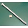 Galvanized Hex Head Lag Screw  1/2 Threads x 10.00" Length, 5 pcs