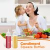 12 Pack 8 Oz Plastic Squeeze Bottles Multipurpose Squirt Bottles for Ketchup,...