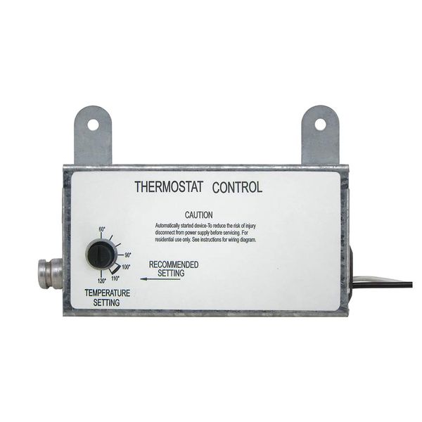iLIVING ILG-002T Fan Thermostat Control Box, 8, Silver