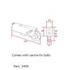 Inline Patio Door Bogie Roller Wheels Monarch Schlegel Match Pair