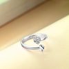 925 Sterling Silver Ring Keep Going Ring Gifts for Women (T 1/2)