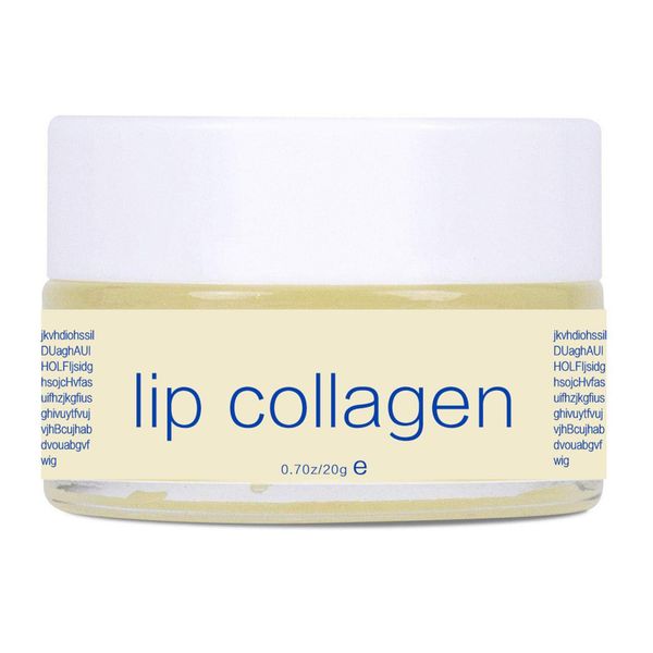 Lip Collagen Plumper Moisturizing Lip Repairing Sleeping Mask with Squalane Fade Lip Lines Hydrating Lip Treatment for Remove Dead Skin Beauty Care