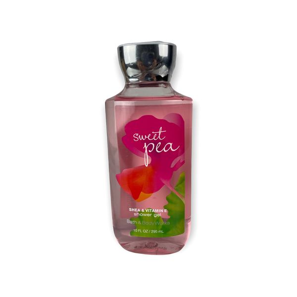 Bath & Body Works Shower Gel 10 FL OZ / 295 mL Sweet Pea Shea & Vitamin E