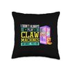 Claw Machine Toy Game Claw Skill Crane Machine Throw Pillow, 16x16, Multicolor