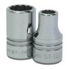 1/2" Drive, 1-3/8" SAE Socket, 12 Points, Mfr: ST-1244-A