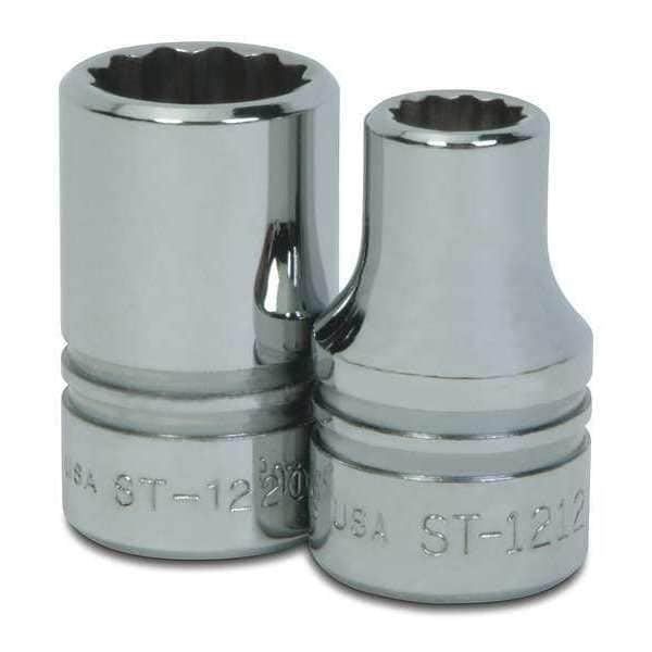 1/2" Drive, 1-3/8" SAE Socket, 12 Points, Mfr: ST-1244-A