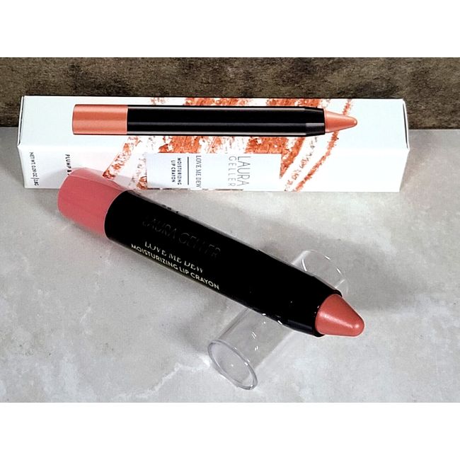 Laura Geller Love Me Dew Moisturizing Lip Crayon ~ APRICOT DREAM ~ full size nib