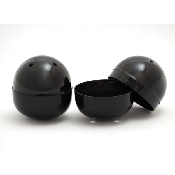 65 mm Empty Capsule 200 Pack Black