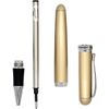 Gullor Black and Silver Metal Rollerball Pen X750