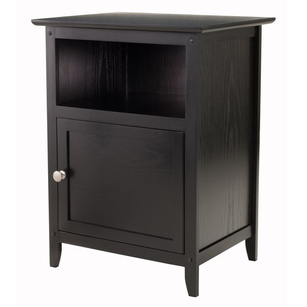 Winsome Wood Henry Accent Table, Black