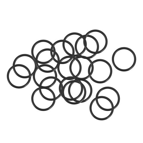 Ofowin 20pcs O-Ring Nitrile Rubber 22mm x 26mm x 2mm Black O-Ring 22mm Inner Diameter 26mm Outer Diameter 2mm Width Round Seal Gas Gasket Heat Resistant Oil Resistant Waterproof Abrasion Resistant Car