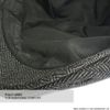 TOSKATOK Tweed Flat Caps-BROWNHERR-SM