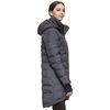 Orolay Women's Down Jacket Coat Mid-Length Darkgrey L