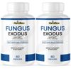 Fungus Exodus- Skin & Nail Support- 2 Bottles- 120 Capsules