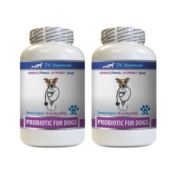 dog digestive probiotics - DOG PROBIOTICS - dog probiotics large breed 2B