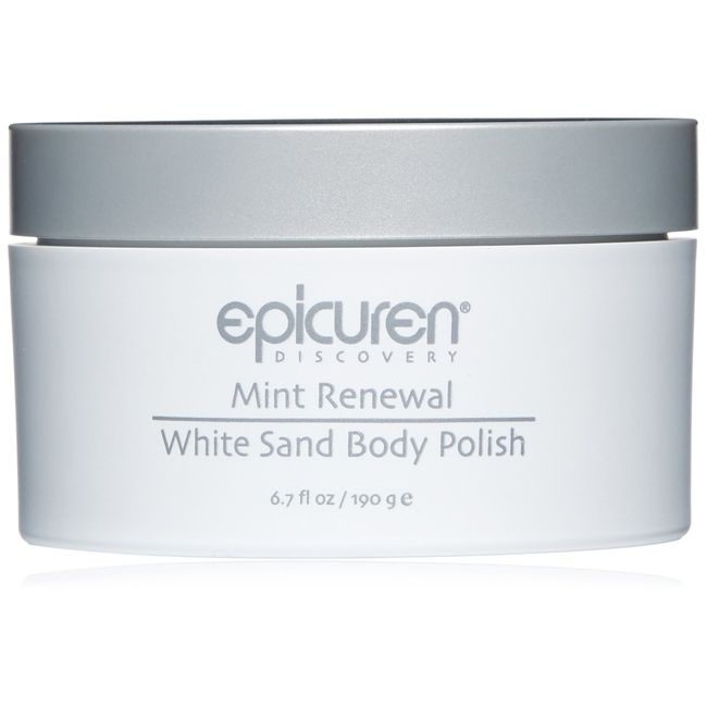 Epicuren Discovery Mint Renewal White Sand Body Polish, 6.7 oz.