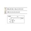 Engineer DR07-8696 Twin Wrench Driver Set [3687490]
