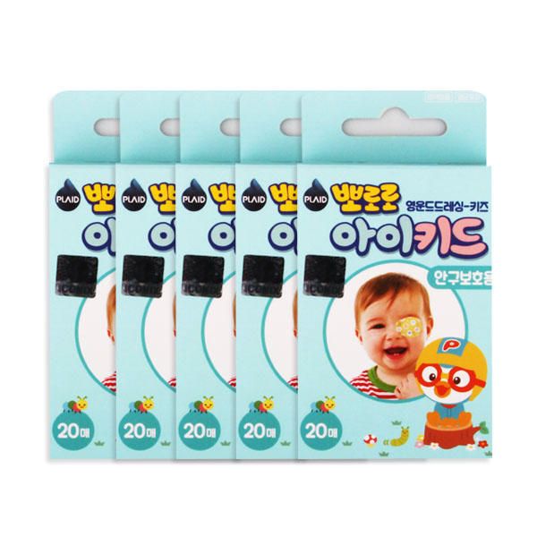 Pororo iKid eye patch blindfold eye patch for eye protection 20 sheets x 5 packs