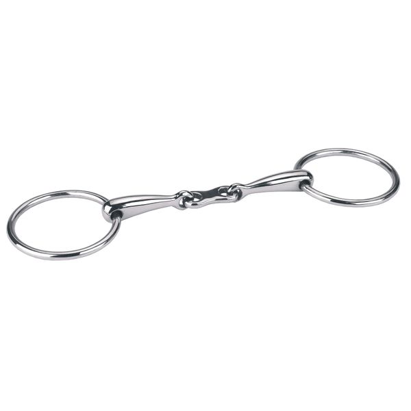 Snaffle Loose Ring Bit - French Link 12.5 cm