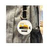 Custom Bulldozer Keychain, Custom Construction Vehicle Gift