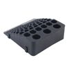 Storage Holder Organizer Stand Container 84 Hole Drill Bit Collet Tool Box Rack