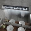 Indoor makeup lamp Interior makeup lights are bright with black metal frames