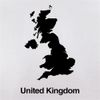 United Kingdom Silhouette - 10oz - Ceramic Mug for Coffee/Tea