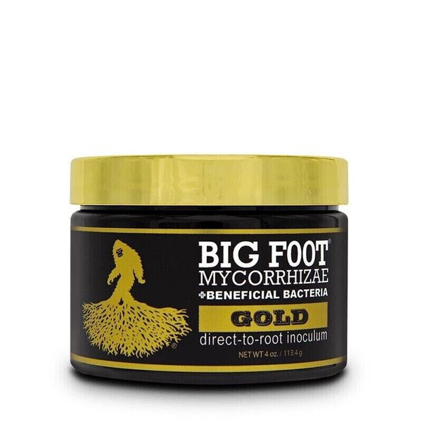 Big Foot Mycorrhizae Gold 4 oz - Root Inoculant for Plants