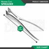 2 Pcs Three Prongs Cast Spreader & Henning Plaster Breaker Set German Grade