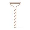 Bevel Essentials Disposable Safety Razors for Men, Double Edge Stainless Steel Blade Helps Prevent Nicks and Razor Bumps, Travel Essentials, 5 Count