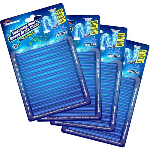Drain Sticks Drain Cleaner Sticks Drain Stix DrainStix Drain Cleaner and Sticks Non-Fragile for Preventing Clogs Odor Sink Pipe Cleaning Sticks for Drains As Seen On TV